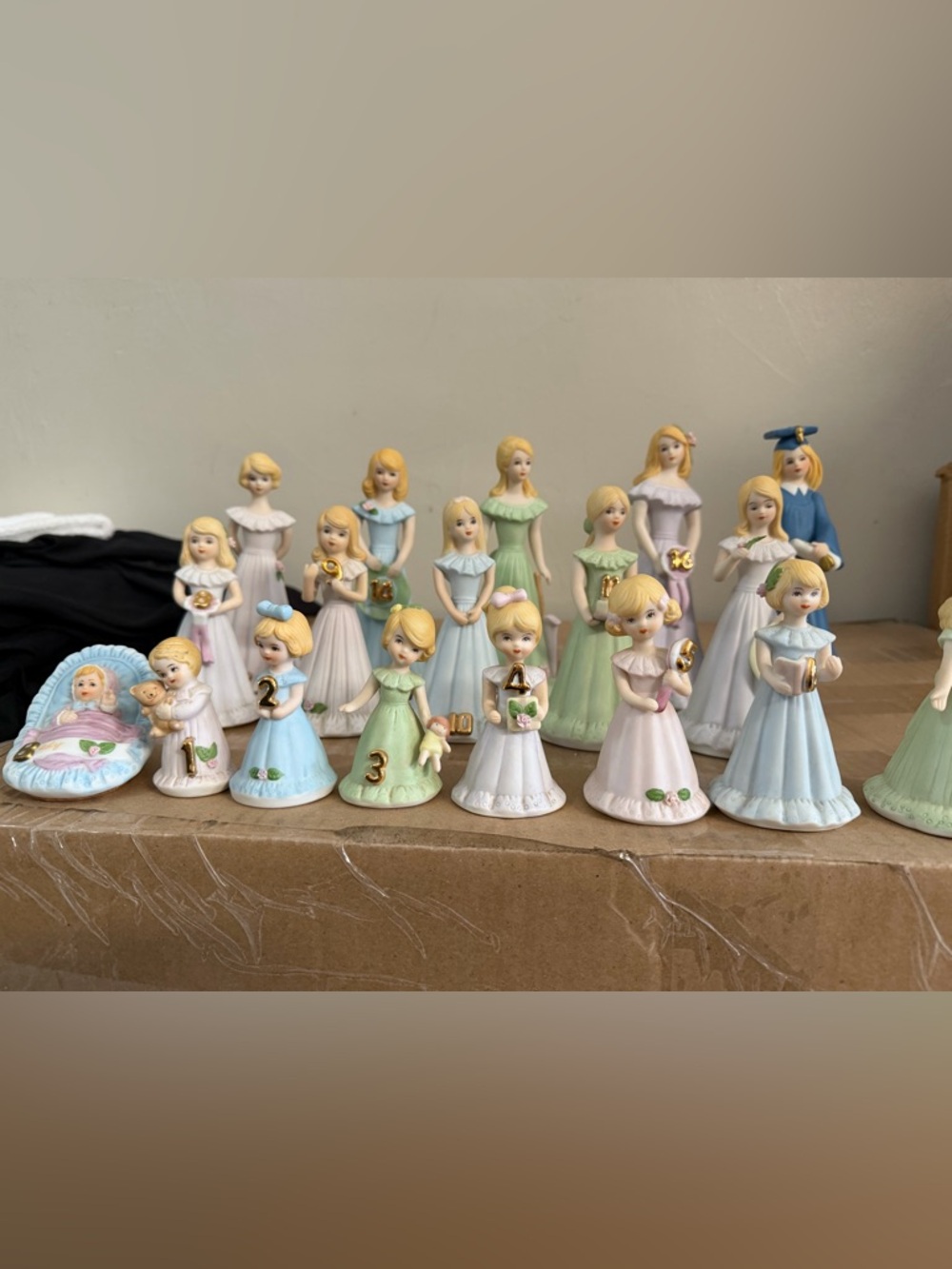 Hallmark Enesco Birthday Girl Figurine Collection